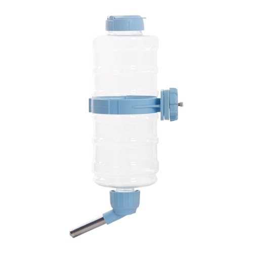 Wasserflasche, Katzenfeeder, No-Drip Design Automatic Compact Size Lightweight Build Easy Refill Leak Proof Wide Compatibility, Small Animals Supplies for Pets, 11.81 x 4.57 x 4.57 Zoll von Ceprznvey