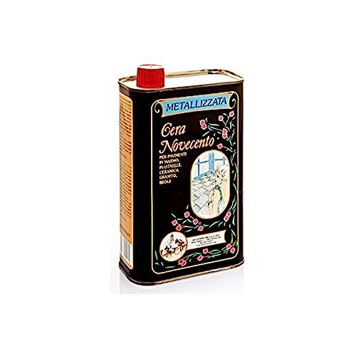 Cera Novecento X906 Metallic-Wachs, transparent, 1 Liter (Paket kann variieren) von NOVECENTO