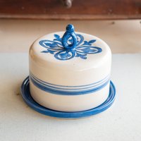 Butterdose Mit Deckel - Keramikbutterplatte, Handgefertigte Butterdose, Keramikbutterdose von CeraBien