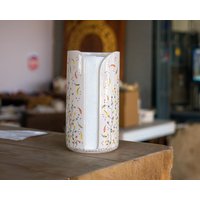 Keramik Papierhandtuchhalter - Floral Küchen Dekor, Papierrollenhalter von CeraBien
