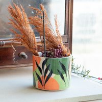 Lebhaftes, Modernes Design, Dekoratives Tischaccessoire, Mehrzweck-Keramiktopf, Übertopf Für Den Innenbereich von CeraBien