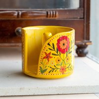 Papierhandtuchhalter - Floraler Handtuchhalter, Handgemachtes Küchendekor von CeraBien