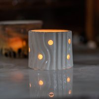 Teelichthalter Aus Keramik, Handarbeit von CeraBien