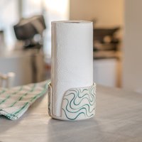 Toilettenpapierhalter - Handgemachter Handtuchhalter, Toilettenpapierhalter, Minimal Kitchen Decor von CeraBien