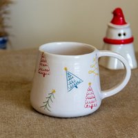 Weihnachtstasse, Handgemachte Kaffeetasse Aus Keramik, Weihnachtsgeschenk von CeraBien