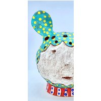 Einzigartige Skurrile Keramik Leuchte, Teelichthalter, Laterne, Süße Einzigartiger Kerzenhalter, Kunsttherapie Geschenk, Süßes Teelicht von CeramicArtbyLucy
