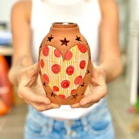 Handgemachter Keramikherz-Ölbrenner Aromatherapie-Raumduft von CeramicArtbyLucy