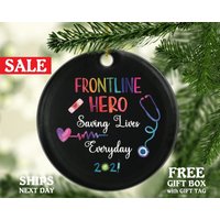 Arzt Weihnachten Ornament Gesundheit Arbeiter Krankenschwester Körperliche Ergotherapeutin Praktiker Md Rn Pt Danke Vom Patienten von CeramicOrnamentsUS