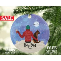 Deutscher Schäferhund Papa Pelz Familie Weihnachten Ornament Besitzer Eltern Liebhaber Geschenke Haustier Rasse Rettung Erster Welpe Urlaub Keramik Deutscher Schäferhund Papa Pelz Familie Weihnachten Ornament Besitzer Eltern Liebhaber Geschenke Haustier Rasse Rettung Erster Welpe Urlaub Keramik von CeramicOrnamentsUS