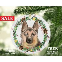 Deutscher Schäferhund Weihnachten Ornament Besitzer Eltern Liebhaber Geschenke Pelz Haustier Rasse Mama Papa Rettung Erster Welpe Urlaub Keramik Deutscher Schäferhund Weihnachten Ornament Besitzer Eltern Liebhaber Geschenke Pelz Haustier Rasse Mama Papa Rettung Erster Welpe Urlaub Keramik von CeramicOrnamentsUS