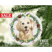 Golden Retriever Hund Weihnachten Ornament Besitzer Eltern Liebhaber Geschenke Pelz Haustier Rasse Mama Papa Rettung Erster Welpe Urlaub Keramik Golden Retriever Hund Weihnachten Ornament Besitzer Eltern Liebhaber Geschenke Pelz Haustier Rasse Mama Papa Rettung Erster Welpe Urlaub Keramik von CeramicOrnamentsUS