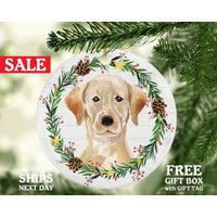 Labrador Retriever Hund Weihnachten Ornament Besitzer Eltern Liebhaber Geschenke Pelz Haustier Rasse Mama Papa Rettung Erster Welpe Urlaub Keramik Labrador Retriever Hund Weihnachten Ornament Besitzer Eltern Liebhaber Geschenke Pelz Haustier Rasse Mama Papa Rettung Erster Welpe Urlaub Keramik von CeramicOrnamentsUS