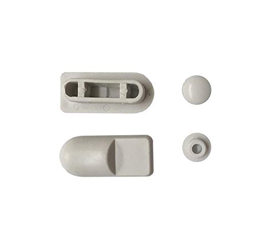 Ideal Standard J273100 WC Sitzpuffer für WC-Sitz, Puffersatz Stoßdämpfer Abstandhalter von Ideal Standard