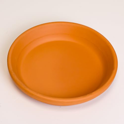 Blumentopfschale aus handgefertigtem Terrakotta, 42 cm Durchmesser, Glatte Oberfläche, klassisches Design zur Dekoration im Innen- und Außenbereich, ideal für mittelgroße Pflanzen Blumentopfschale aus handgefertigtem Terrakotta, 42 cm Durchmesser, Glatte Oberfläche, klassisches Design zur Dekoration im Innen- und Außenbereich, ideal für mittelgroße Pflanzen von Ceramica de Argoncilhe