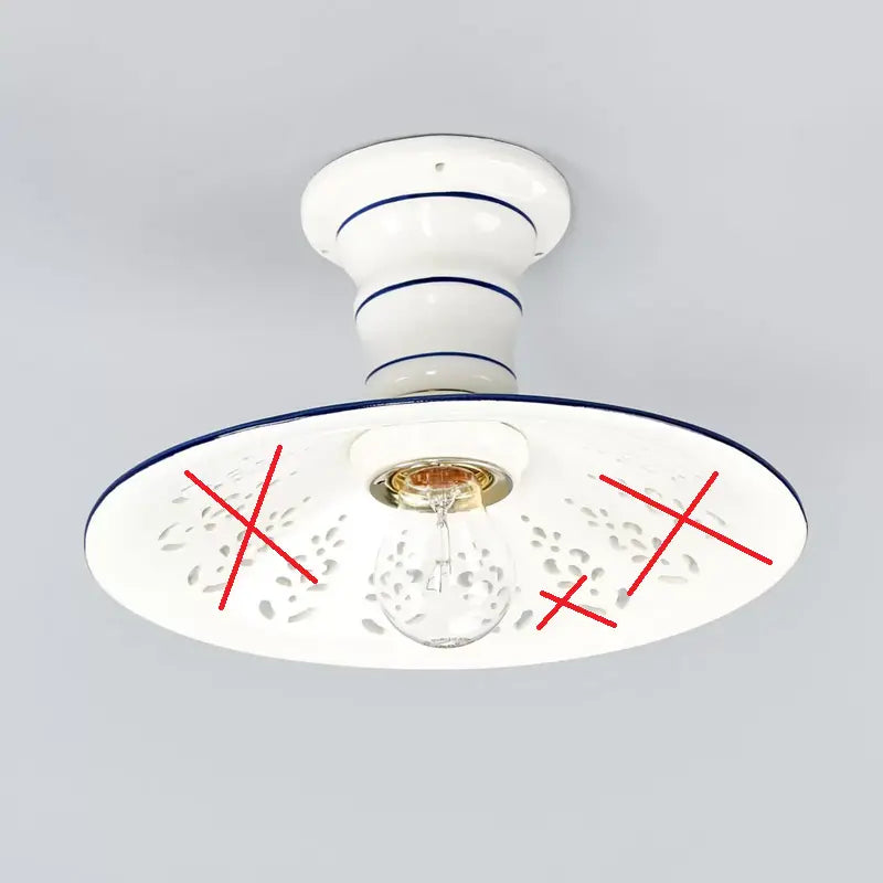 C-Ware Ceramiche Charmante Deckenleuchte Ameno Lampe Leuchte 40 W E27 Siehe Text/Foto von Ceramiche