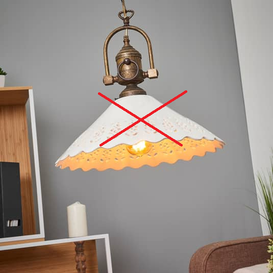 Ceramiche Pizzo Hängeleuchte Hängeleuchte Deckenlampe Licht Siehe Text/Foto B-Ware Ceramiche Pizzo Hängeleuchte Hängeleuchte Deckenlampe Licht Siehe Text/Foto B-Ware von Ceramiche
