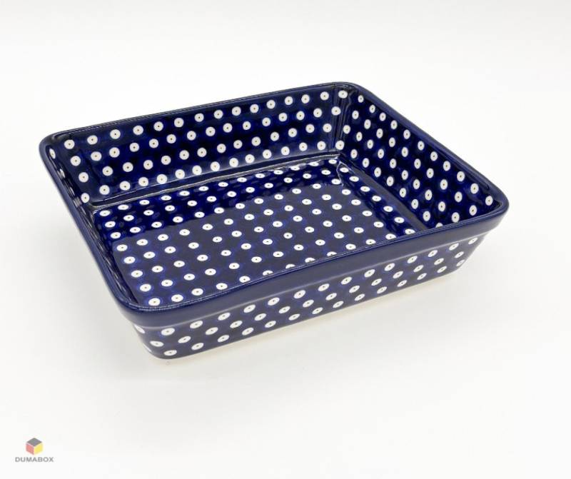 Ceramika Artystyczna Bolesławiec Backform Handgemachte Ofenform aus Bunzlauer Keramik – 23x28,5cm von Ceramika Artystyczna Bolesławiec
