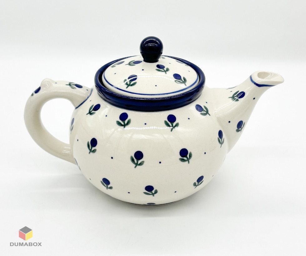 Ceramika Artystyczna Bolesławiec Teekanne Bunzlauer Keramik Teekanne mit Sieb Handgemalt Handgemacht Ceramika Artystyczna Bolesławiec Teekanne Bunzlauer Keramik Teekanne mit Sieb Handgemalt Handgemacht von Ceramika Artystyczna Bolesławiec