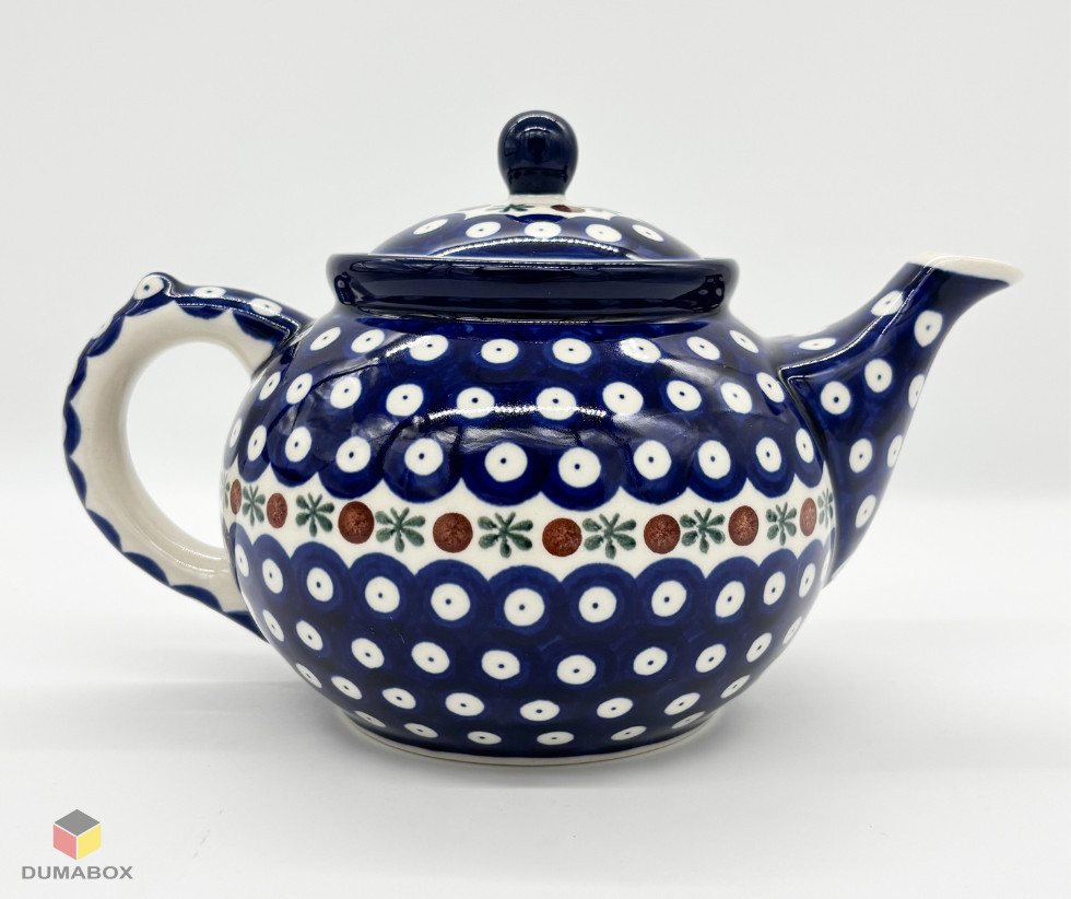 Ceramika Artystyczna Bolesławiec Teekanne Handgemachte Teekanne Kanne handbemalt Bunzlauer Keramik Ceramika Artystyczna Bolesławiec Teekanne Handgemachte Teekanne Kanne handbemalt Bunzlauer Keramik von Ceramika Artystyczna Bolesławiec