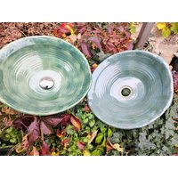 Aufsatzwaschbecken Aus Steinzeug, Ideal Mit Zelliges von Ceramikamaison