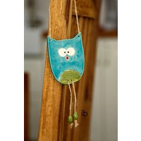 Kinderzimmer Dekor Eule Ornament Wald Keramik Wand Kunst Aqua Und Grün Kinderzimmer Dekor Eule Ornament Wald Keramik Wand Kunst Aqua Und Grün von Ceraminic