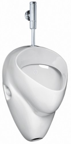 Ceravid MrClever Urinal Zulauf von oben Ablauf nach hinten inkl. Druckspüler im Set, Ceravid C073660 von Ceravid Mr. Clever Classic