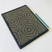 Optik Triangulation - Skizzenbuch Design Von Cassady Bell Veganes Leder von CerebralConcepts