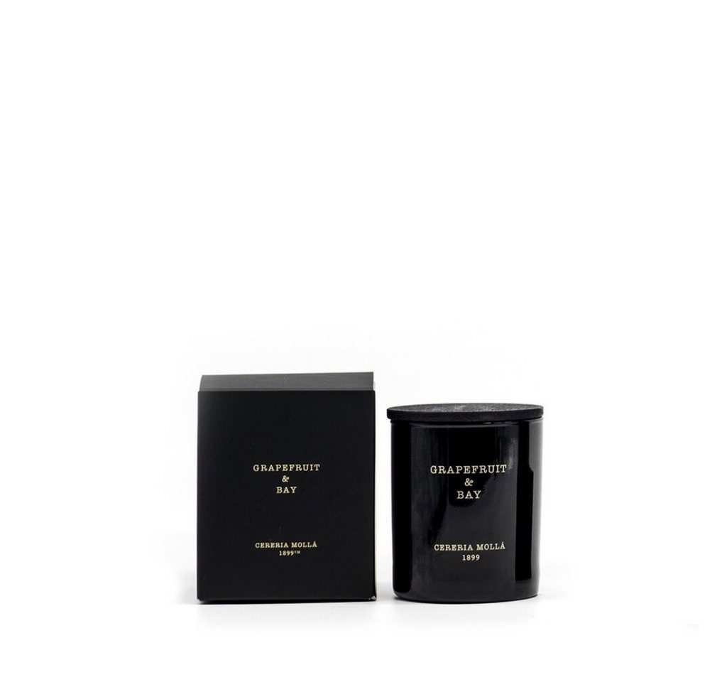 Cereria Molla Duftkerze Scented candle black Grapefruit & Bay (Candle) 230 g von Cereria Molla