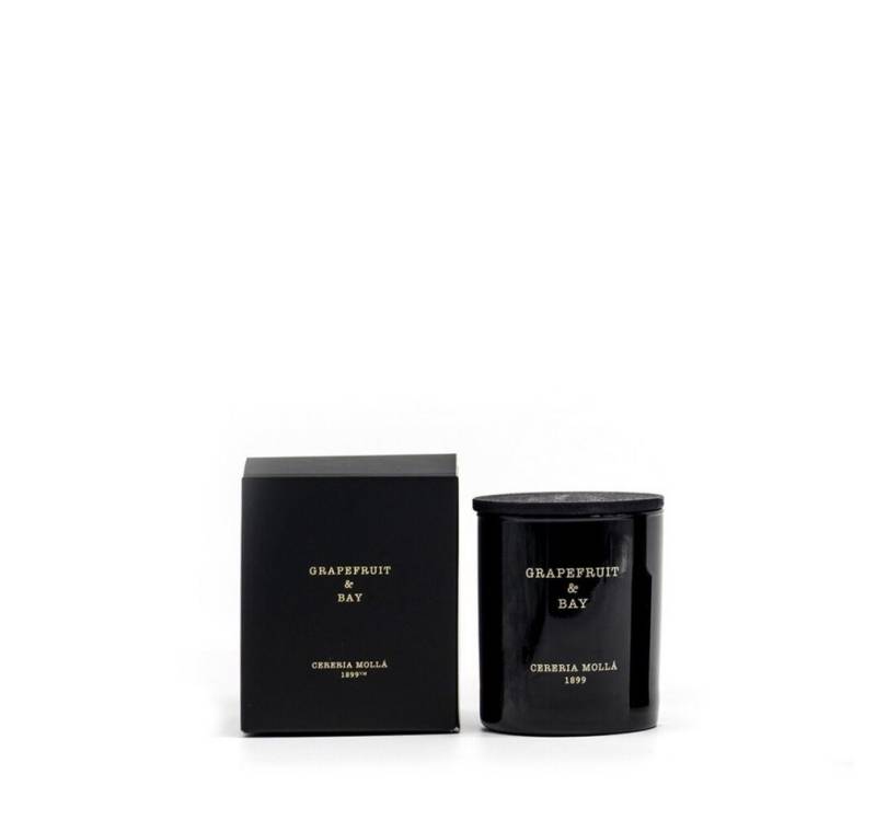Cereria Molla Duftkerze Scented candle black Grapefruit & Bay (Candle) 230 g von Cereria Molla