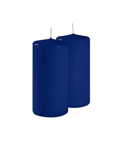 4 Kerzen – Farbe Blau – Durchmesser 7 cm, Höhe 15 cm – Brenndauer 85 Stunden – Cereria Di Giorgio 4 Kerzen – Farbe Blau – Durchmesser 7 cm, Höhe 15 cm – Brenndauer 85 Stunden – Cereria Di Giorgio von Cereria di Giorgio