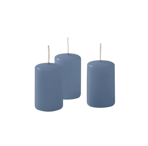 Cereria di Giorgio Risthò Kerzen Durchmesser 4 cm Höhe 7 - Dusty Blue - Packung mit 12 Stück Cereria di Giorgio Risthò Kerzen Durchmesser 4 cm Höhe 7 - Dusty Blue - Packung mit 12 Stück von Cereria di Giorgio