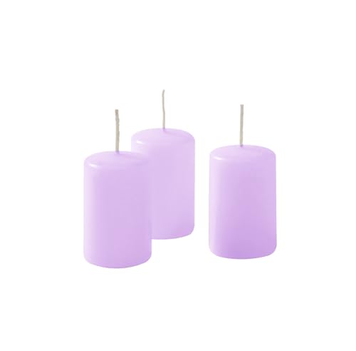 Cereria di Giorgio Risthò Kerzen Durchmesser 4 cm Höhe 7 -Violett Pulver - Packung mit 12 Stück Cereria di Giorgio Risthò Kerzen Durchmesser 4 cm Höhe 7 -Violett Pulver - Packung mit 12 Stück von Cereria di Giorgio