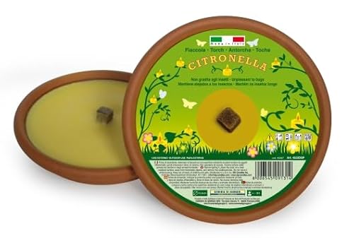 Citronella Java Kokos Fackel - 100% natürlich - Anti Mücken und Insekten - Ø 11 cm - Brenndauer 2,5 Stunden - Cereria Di Giorgio Citronella Java Kokos Fackel - 100% natürlich - Anti Mücken und Insekten - Ø 11 cm - Brenndauer 2,5 Stunden - Cereria Di Giorgio von Cereria di Giorgio