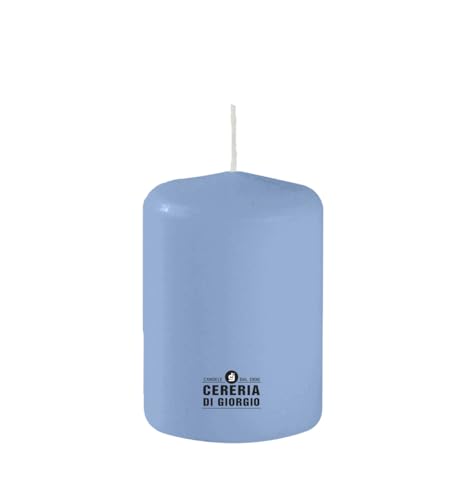 Kerze Durchmesser 7 cm Höhe 10 cm - Dusty Blau Kerze Durchmesser 7 cm Höhe 10 cm - Dusty Blau von Cereria di Giorgio