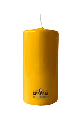Kerze Durchmesser 7 cm Höhe 15 cm - Senf Kerze Durchmesser 7 cm Höhe 15 cm - Senf von Cereria di Giorgio