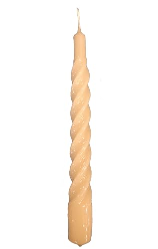 Lackierte Kerzen, gedreht, Durchmesser 2,2 cm, Höhe 21 cm, 3 Stück, Farbe Puder. Cereria Di Giorgio Lackierte Kerzen, gedreht, Durchmesser 2,2 cm, Höhe 21 cm, 3 Stück, Farbe Puder. Cereria Di Giorgio von Cereria di Giorgio