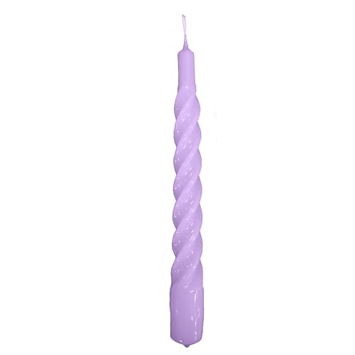 Lackkerzen, gedreht, Durchmesser 2,2 cm, Höhe 21 cm, 6 Stück, Farbe Violett Cereria Di Giorgio Lackkerzen, gedreht, Durchmesser 2,2 cm, Höhe 21 cm, 6 Stück, Farbe Violett Cereria Di Giorgio von Cereria di Giorgio