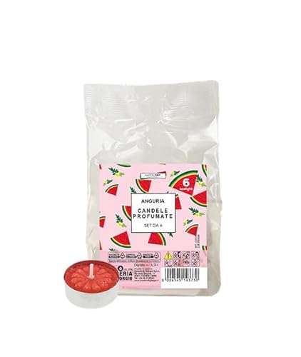 Promo-Set mit 12 Packungen mit 6 duftenden Teelichtern Pocket Season – Frühling/Sommer – Wassermelone Cereria Di Giorgio Promo-Set mit 12 Packungen mit 6 duftenden Teelichtern Pocket Season – Frühling/Sommer – Wassermelone Cereria Di Giorgio von Cereria di Giorgio