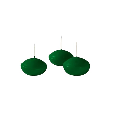 Schwimmkerzen Durchmesser 4,5 cm Höhe 2,7 cm - 20 Stück - Farbe Dunkelgrün - Cereria Di Giorgio Schwimmkerzen Durchmesser 4,5 cm Höhe 2,7 cm - 20 Stück - Farbe Dunkelgrün - Cereria Di Giorgio von Cereria di Giorgio