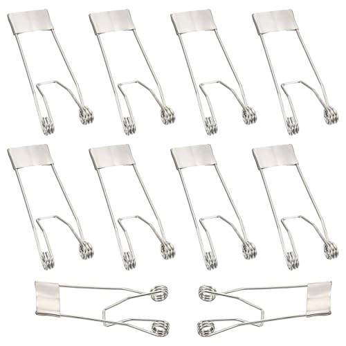 Deckenleuchte Federklemme, 51x18mm 10 Pack LED Scheinwerfer Clip, Haltefeder Clip, Led Haltefederklemmen Feste, Zur Befestigung Von Deckenleuchten, Strahlern Oder Flächenleuchten Verwendet Deckenleuchte Federklemme, 51x18mm 10 Pack LED Scheinwerfer Clip, Haltefeder Clip, Led Haltefederklemmen Feste, Zur Befestigung Von Deckenleuchten, Strahlern Oder Flächenleuchten Verwendet von Cerioll