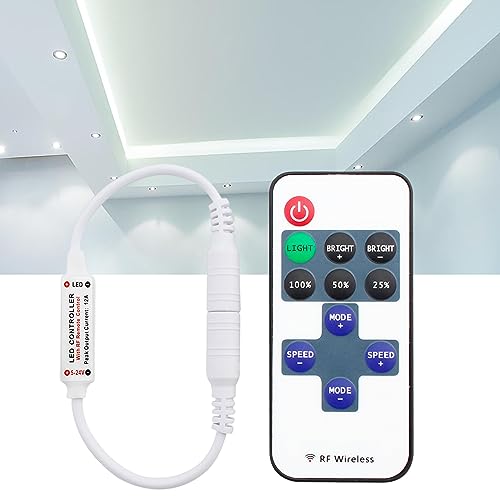 LED Fernbedienung 12V RF Wireless Dimmer Controller - Drahtloser LED-Dimmer Funk Regler Ersatz LED Fernbedienung 12V RF Wireless Dimmer Controller - Drahtloser LED-Dimmer Funk Regler Ersatz von Cerioll