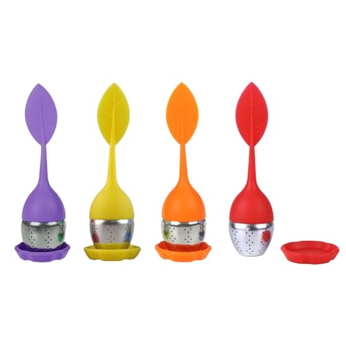 Tea Infuser, Teesieb Teeei Silikon, Tee-Ei, 4 Stück Tee-Ei Silikon, Tee-Ei Aus Rostfreiem Edelstahl Und Silikon, Teefilter Aus Edelstahl Und Silikon Teeei, Teesieb Aus Edelstahl & Silikon Tea Infuser, Teesieb Teeei Silikon, Tee-Ei, 4 Stück Tee-Ei Silikon, Tee-Ei Aus Rostfreiem Edelstahl Und Silikon, Teefilter Aus Edelstahl Und Silikon Teeei, Teesieb Aus Edelstahl & Silikon von Cerioll