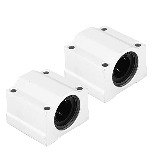 2pcs SC20UU 20mm CNC lineare Lager Schieberegler, Aluminium-Legierung geschlossen CNC lineare leise Schieberegler, 54 * 50 * 40mm Innendurchmesser: 20mm von Cerlingwee
