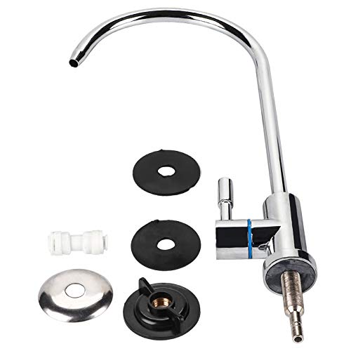 RO-Filter Wasserfilter Wasserhahn Umkehrosmose Wasserreiniger Filter Direkter Trinkwasserfilter Wasserhahn, 360 Grad Drehbare Oberfläche des Trinkwasserhahns Glatt Verchromt von Cerlingwee