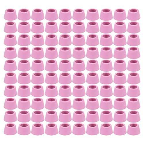 100 Pcs Ceramic Plasma Cutter Cup Set, Plasma Cutter Consumables, Thickened Heat Dissipation Portable Plasma Cutting Torch Consumables (Normal Model) von Cerlyiont