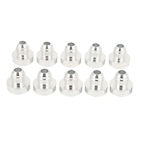 10pcs An6 Schweißnaht auf Stirnanpassungsmännchen Aluminium -Legierungsschweißschlauchadapter Einfache Installation für das Auto 10pcs An6 Schweißnaht auf Stirnanpassungsmännchen Aluminium -Legierungsschweißschlauchadapter Einfache Installation für das Auto von Cerlyiont