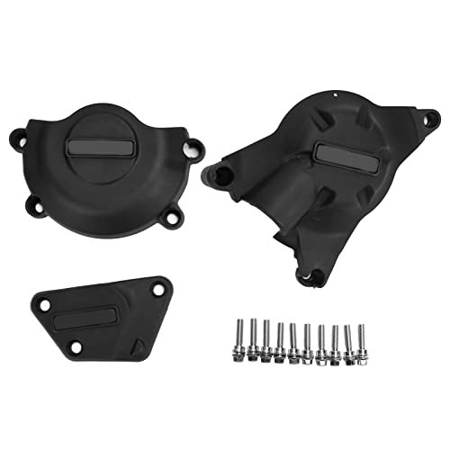 3pcs/set Motorcycle Engine Cover Matte Black ABS Anticorrosion Protector Replacement for YZF600 YZF-R6 2006-2020 von Cerlyiont