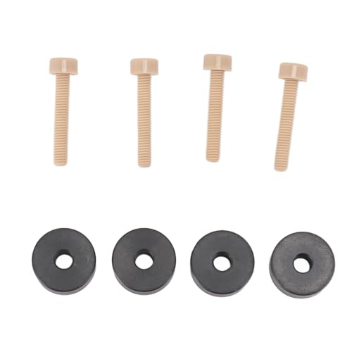 4 PCS Build 3D Printer Part, Print Bed PEEK Leveling Column, 3D Printer Leveling Column Heat 2.4, High Temperature PEEK Bed, Upgrade Hotbed Solid Mount Accessories von Cerlyiont