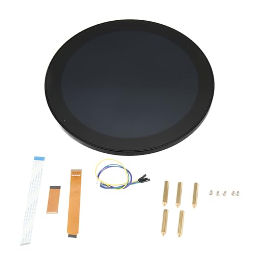 4 -Zoll -Runde Touch Display DSI IPS 10 Punkte 60 Hz Auffrischung dimmbarer, mit Hintergrund beleuchtetem Glasrund -LCD -Modul für Raspi OS von Cerlyiont