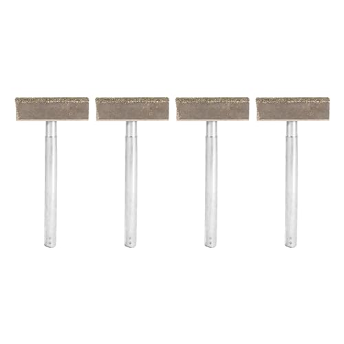 4 pcs t -geformte Scheibenscheibenradstein -Steinton -Bench - Dressing -Werkzeug mit flachem Diamantbeschichtet zum Schleifen von Dunkelrädern 4 pcs t -geformte Scheibenscheibenradstein -Steinton -Bench - Dressing -Werkzeug mit flachem Diamantbeschichtet zum Schleifen von Dunkelrädern von Cerlyiont